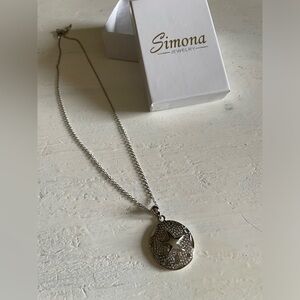 Sand dollar necklace